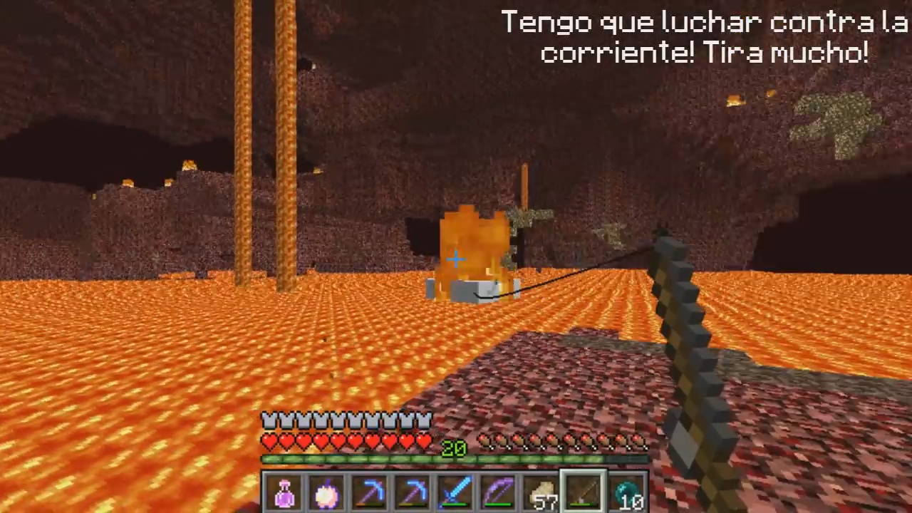 Ep 40 ElRichMC pescando Ghast en lava.jpg