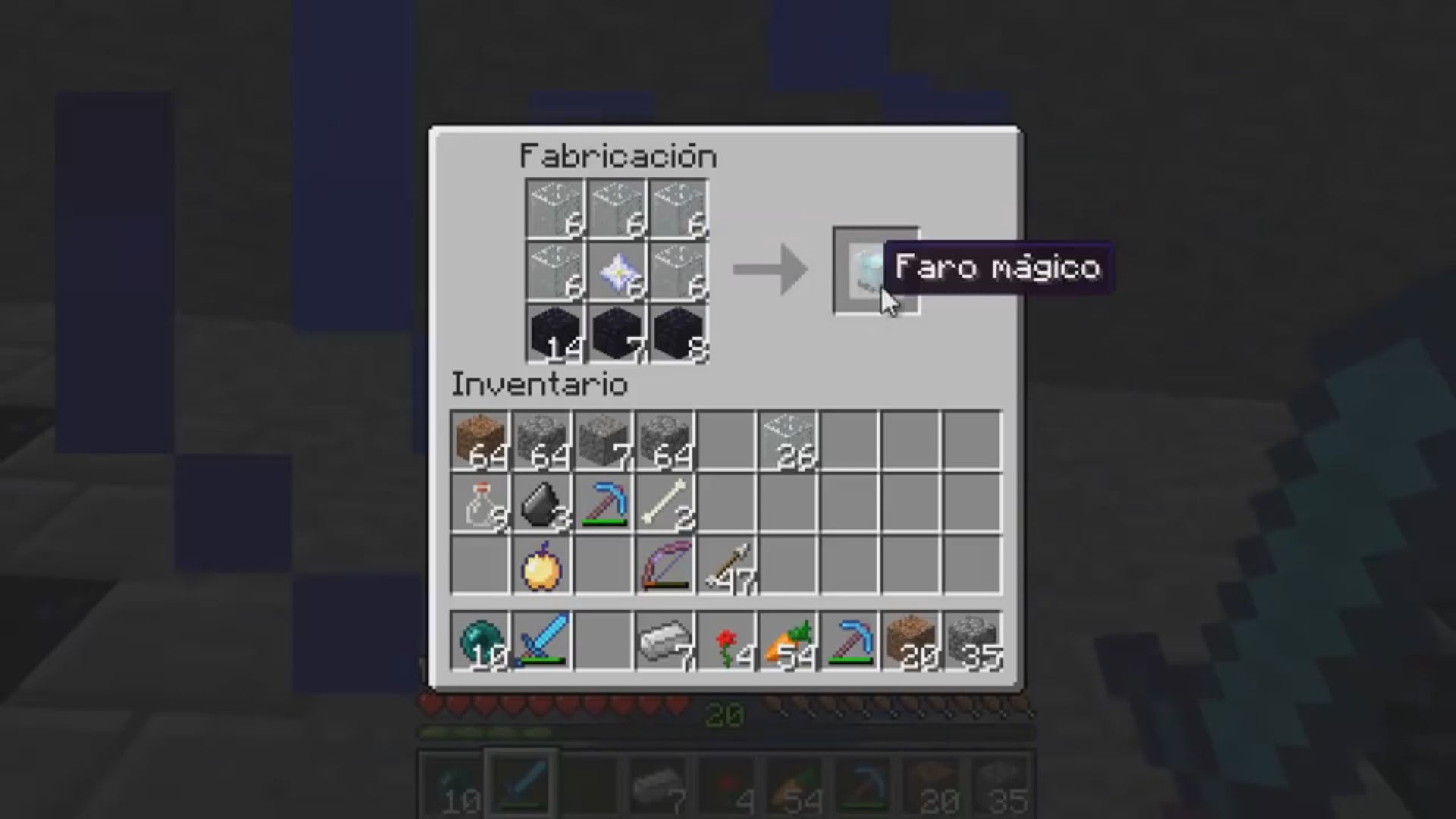 Ep 43 ElRichMC crafteando 6 Faros.jpg